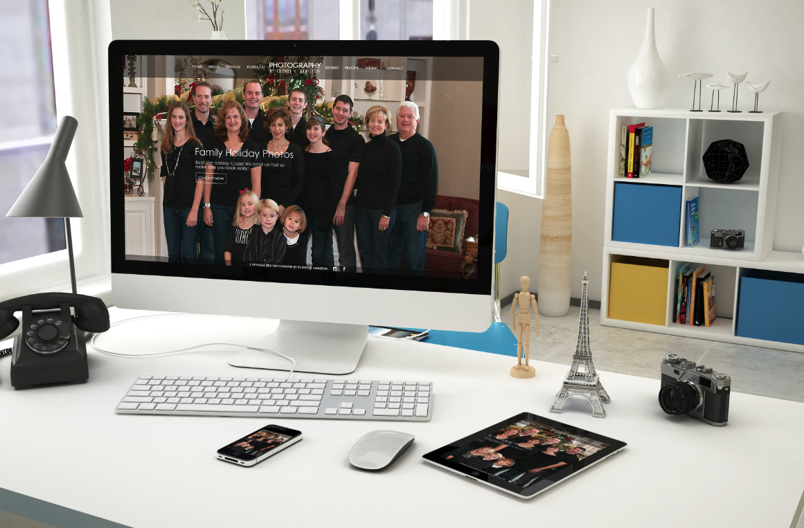 photographer website design