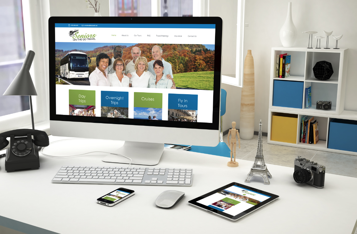 travel website design