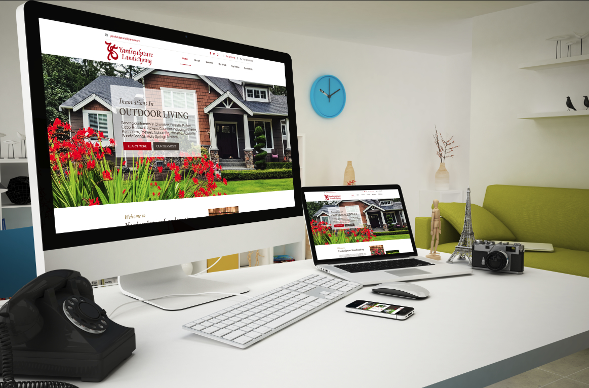 landscaper web design