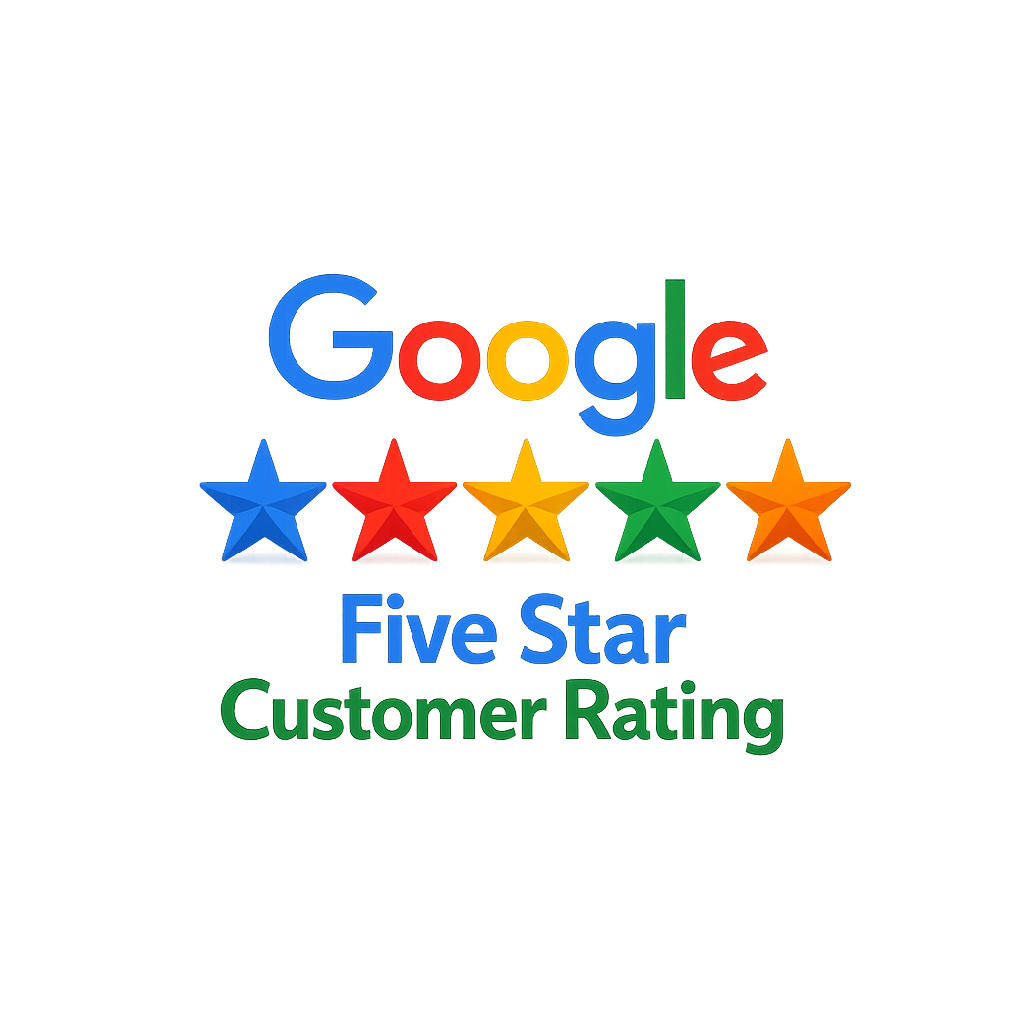 google 5 star customer rating logo 2