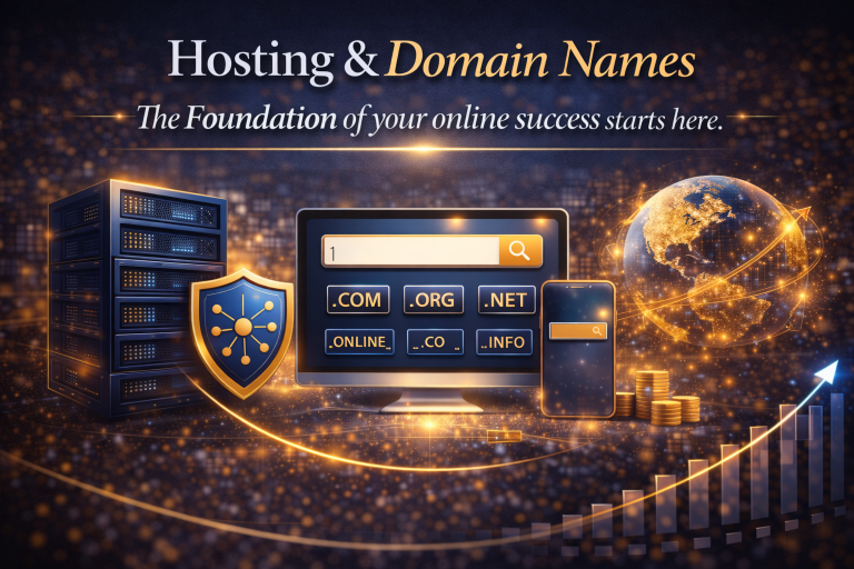 hosting and domain names