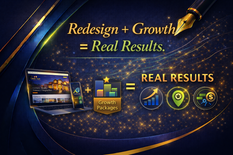 redesign + growth strategy real results
