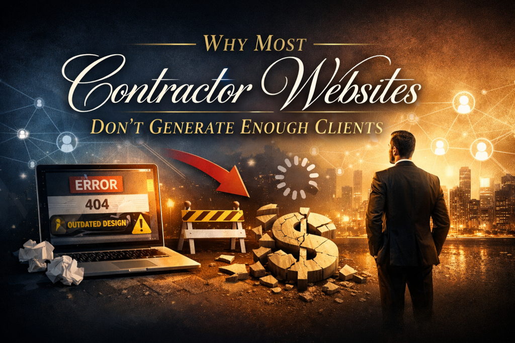 why most contractor websites dont generate enough customers