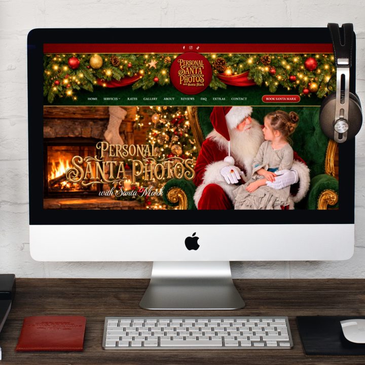 personal santa photos with santa mark desktop