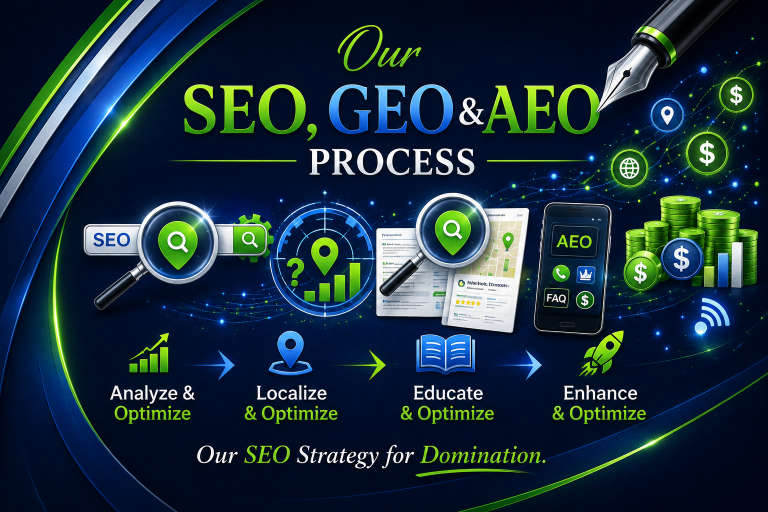 our seo geo aeo process