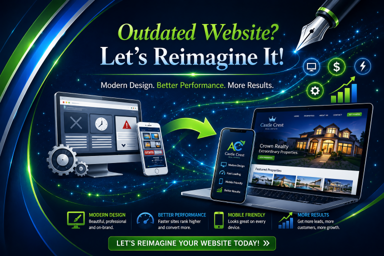 outdated website