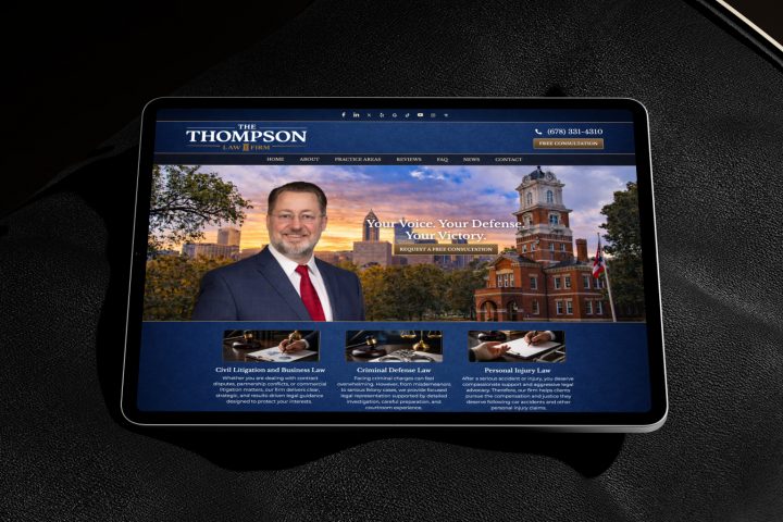 the thompson law firm tablet