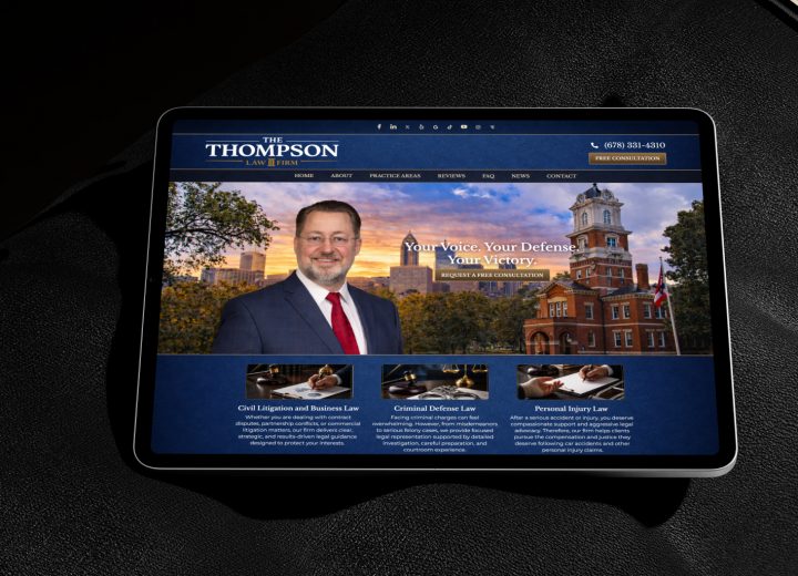 the thompson law firm tablet