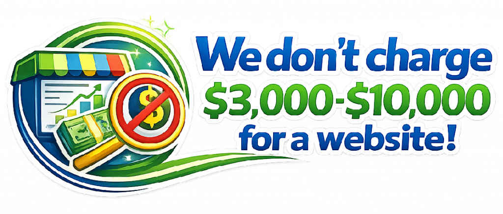we dont charge 3000 10000 for a website