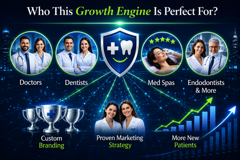 who this growth engine is perfect for medical and dental 2