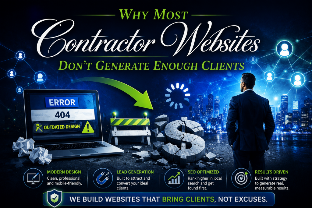 why most contractor websites dont generate enough clients