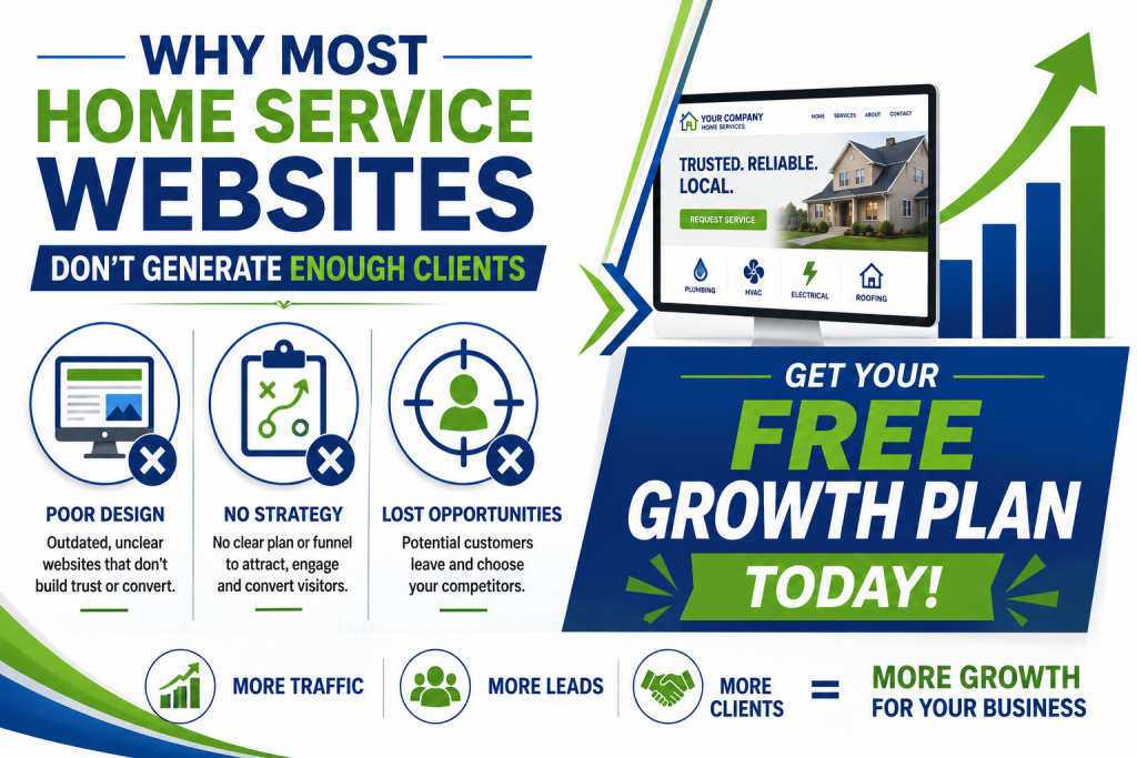 why most home service websites dont generate enough clients