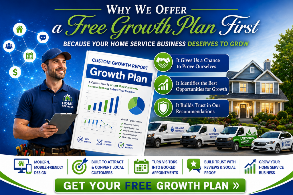 why we offer a free growth plan first home services