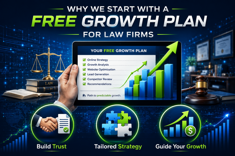why we start with a free growth plan law firms