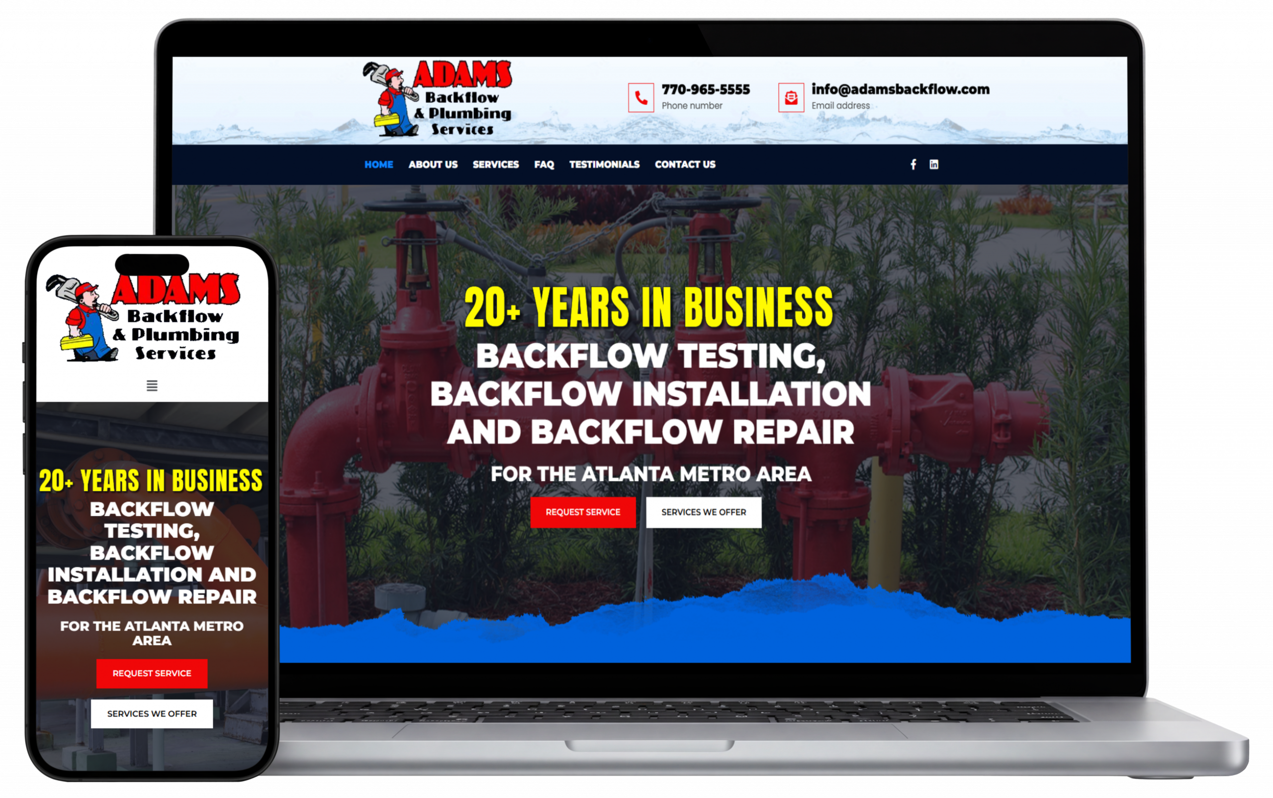 adams backflow and plumbing