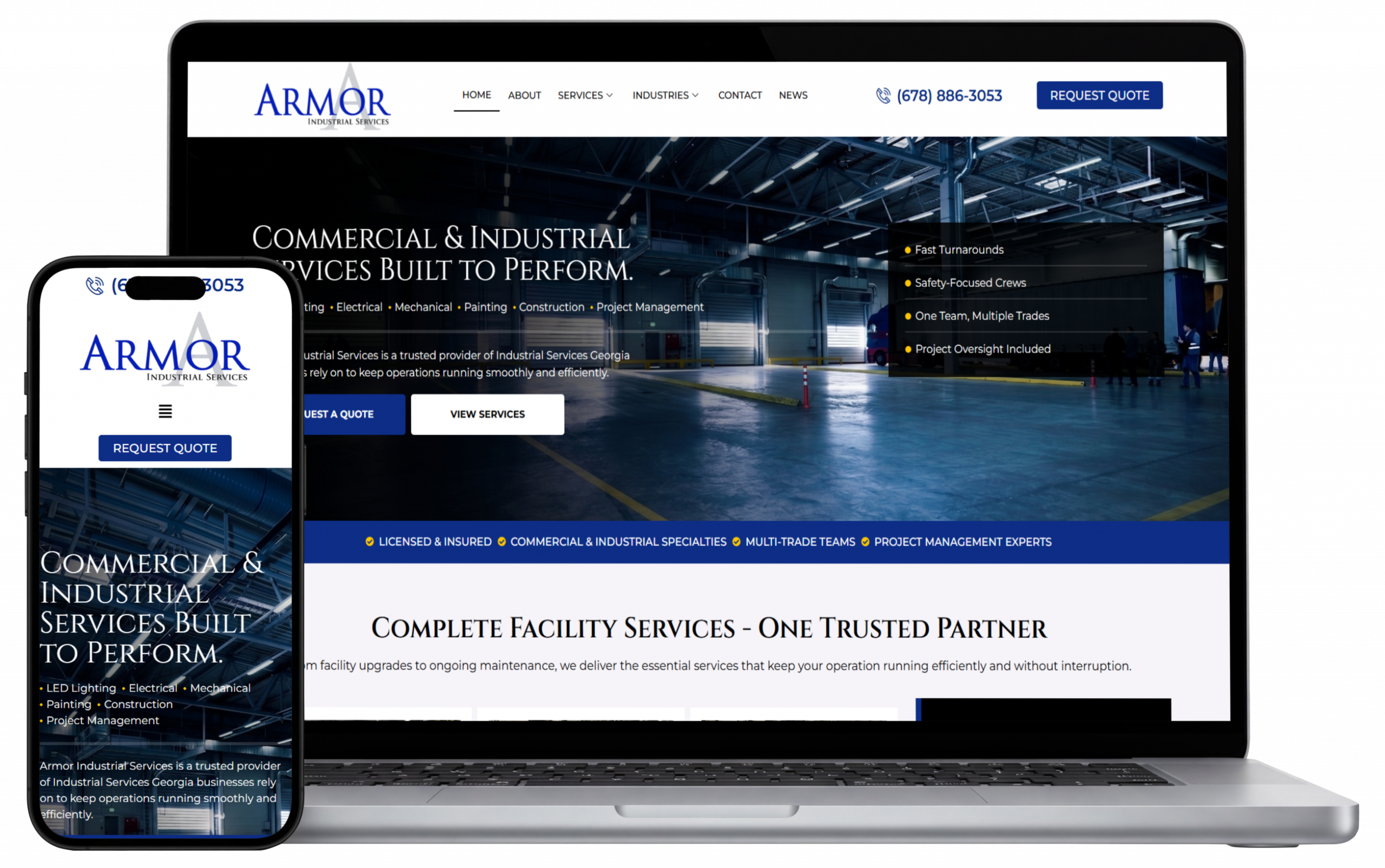 Lead Generating Websites for Commercial Contractors