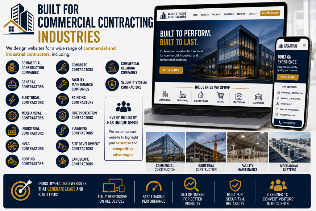 built for commercial contracting industries