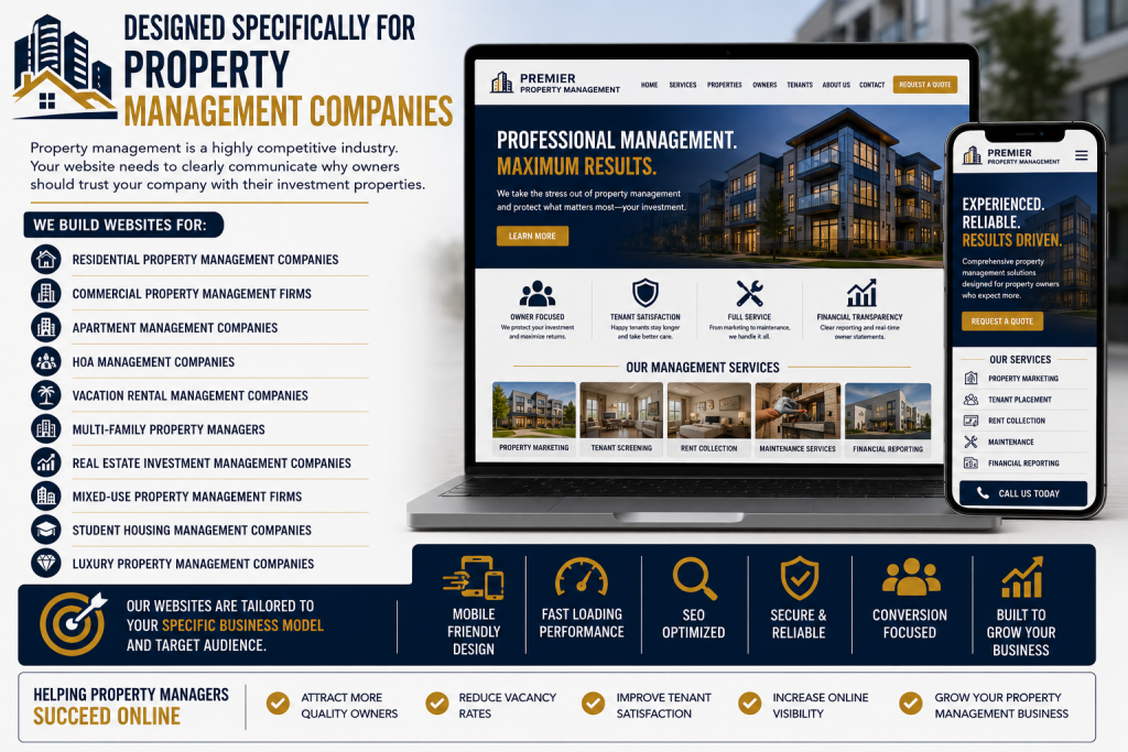 designed specifically for property management companies