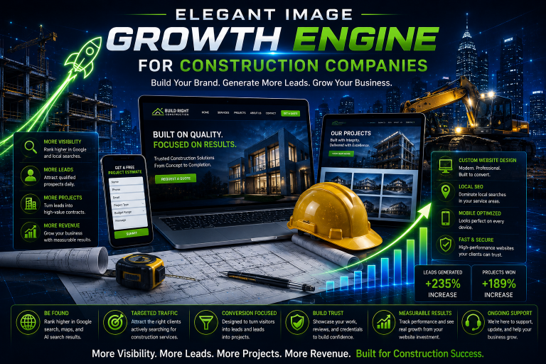 elegant image growth engine for construction companies