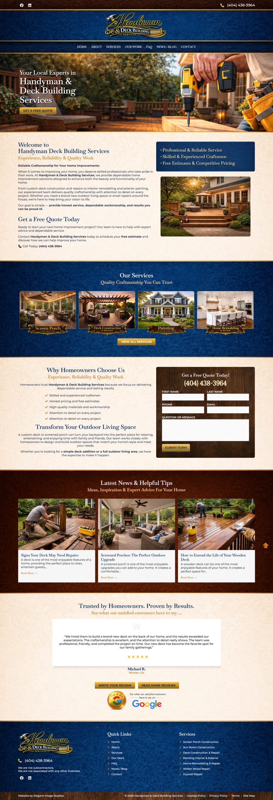 handyman and deck building services desktop handyman and deck building services desktop