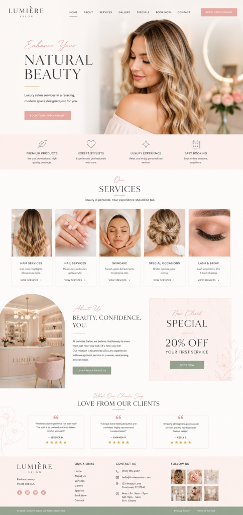lumiere salon