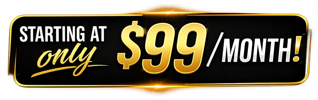 starting at 99 a month