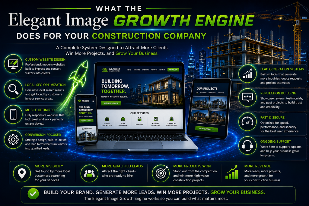 what the elegant image growth engine does for your construction company