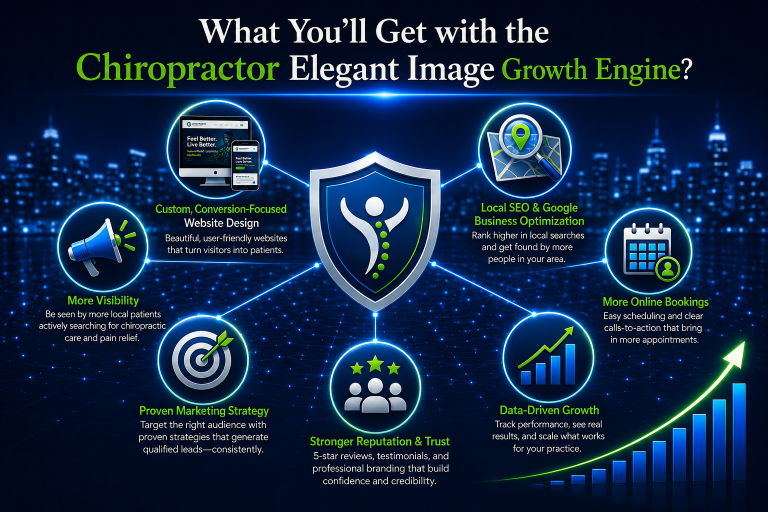 what youll get with the chiropractor elegant image growth engine