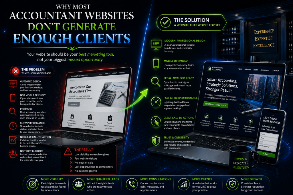 why most accountant websites dont generate enough clients