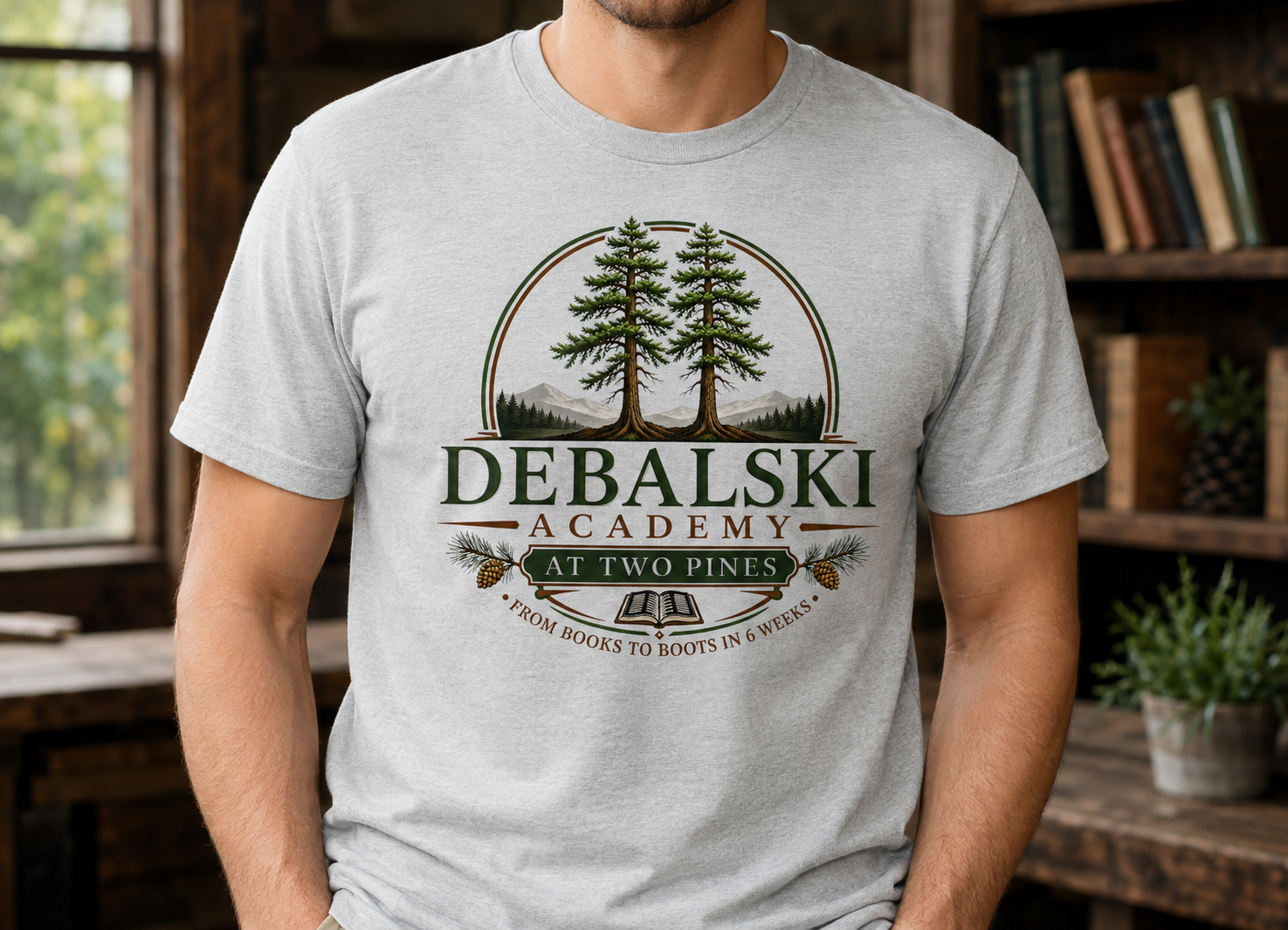 debalski academy at two pines shirt