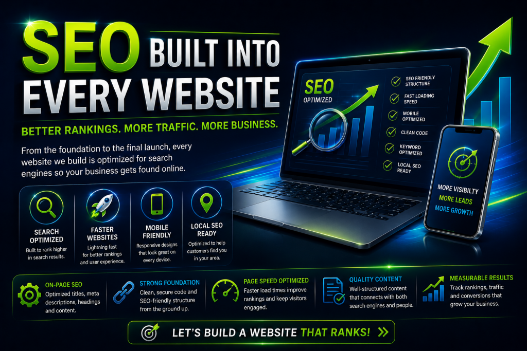 seo built into every website