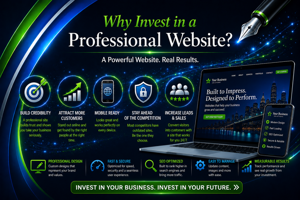 why invest in a professional website