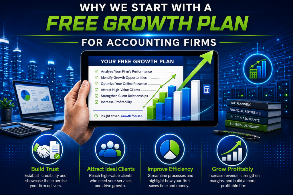 why we offer a free growth plan for accounting firms