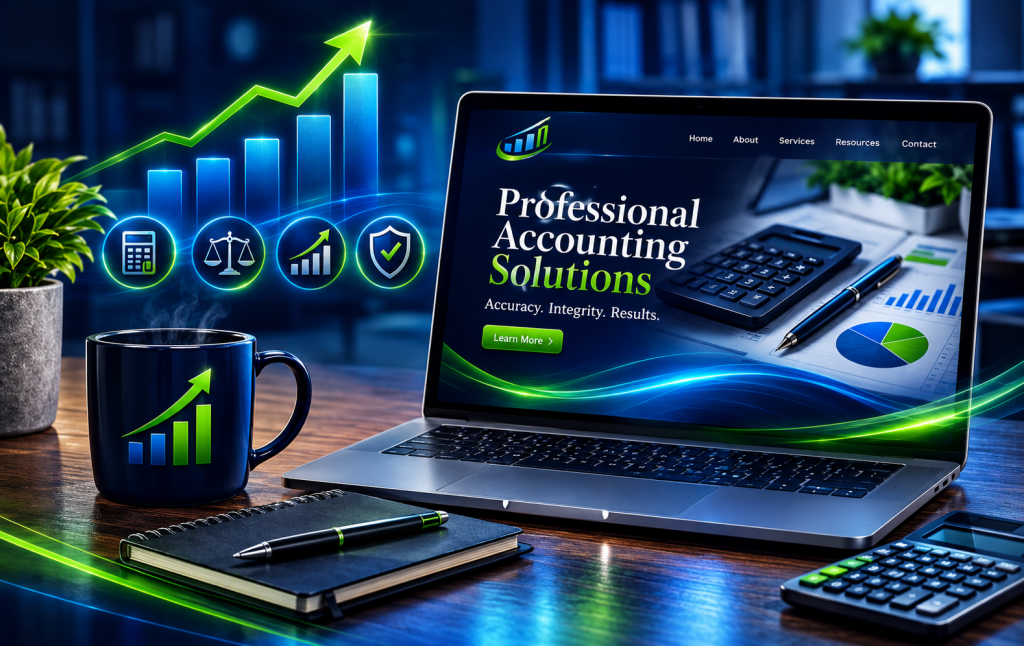 accountant website design