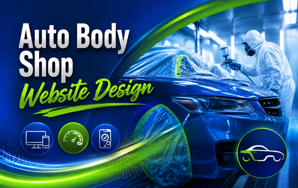 auto body shop website design