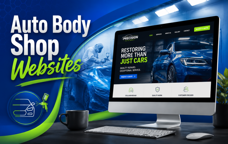 auto body shop websites