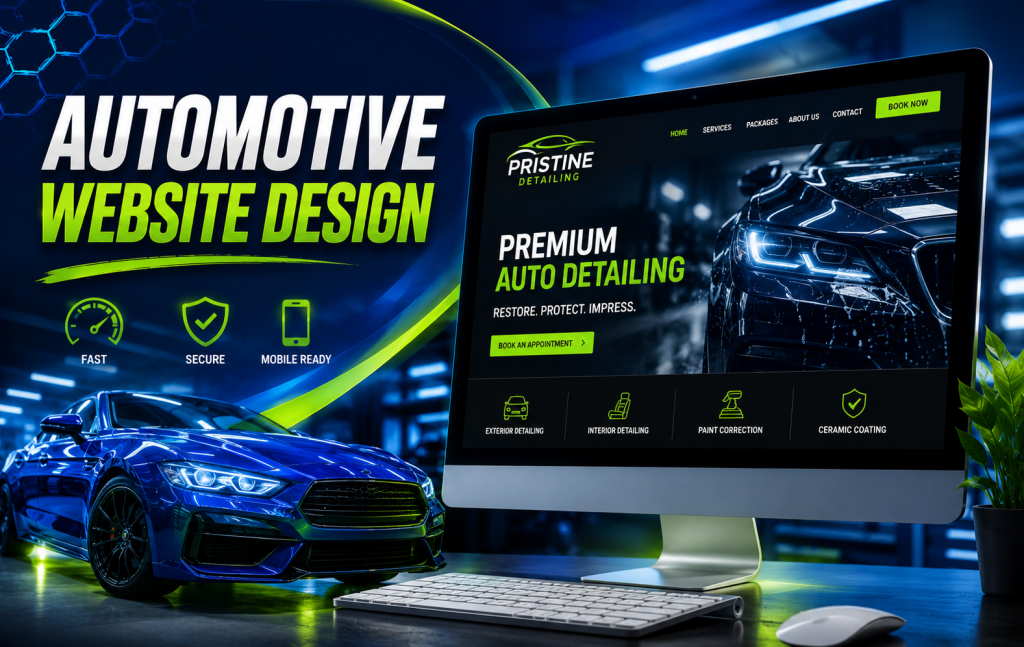 automotive website design