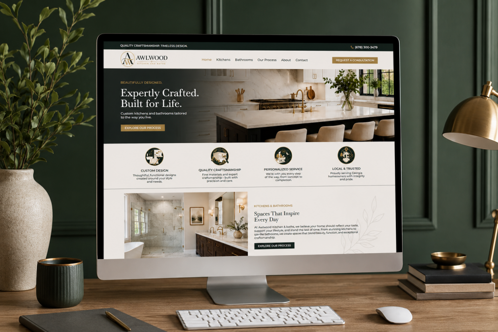 Behind the Design: Crafting a Luxury Digital Experience for Awlwood Kitchen & Baths