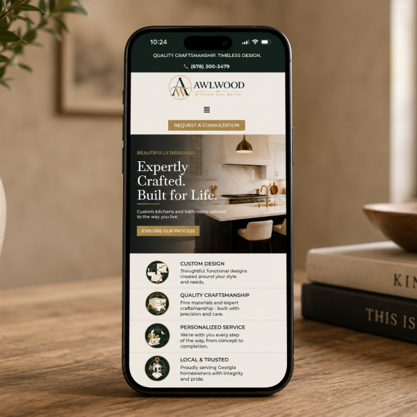 awlwood kitchen and baths phone