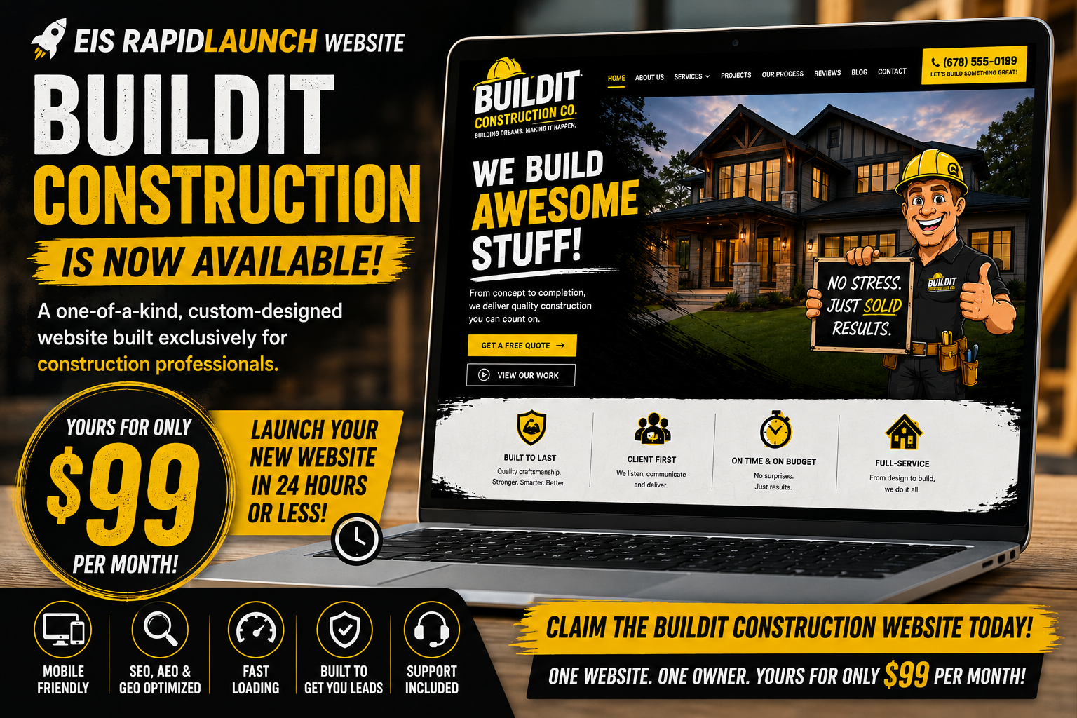 buildit construction launch