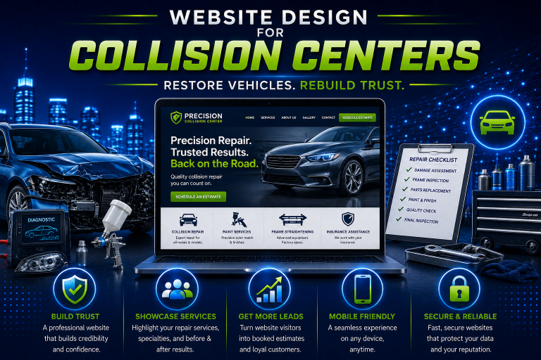 collision center websites