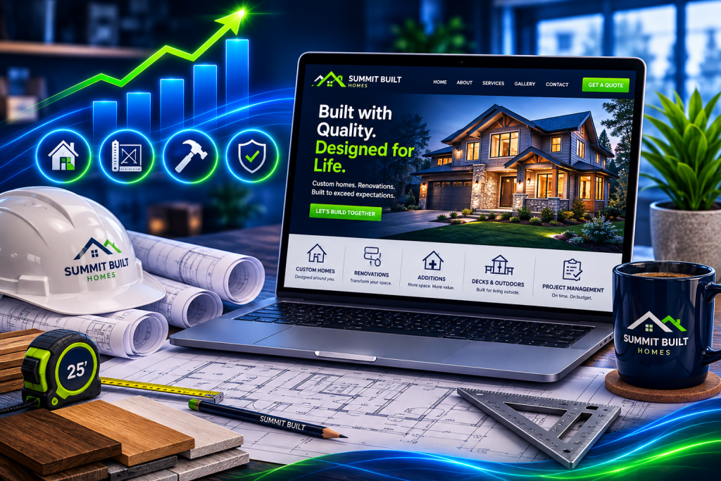 contractor website design
