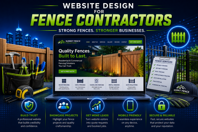 fence contractor websites