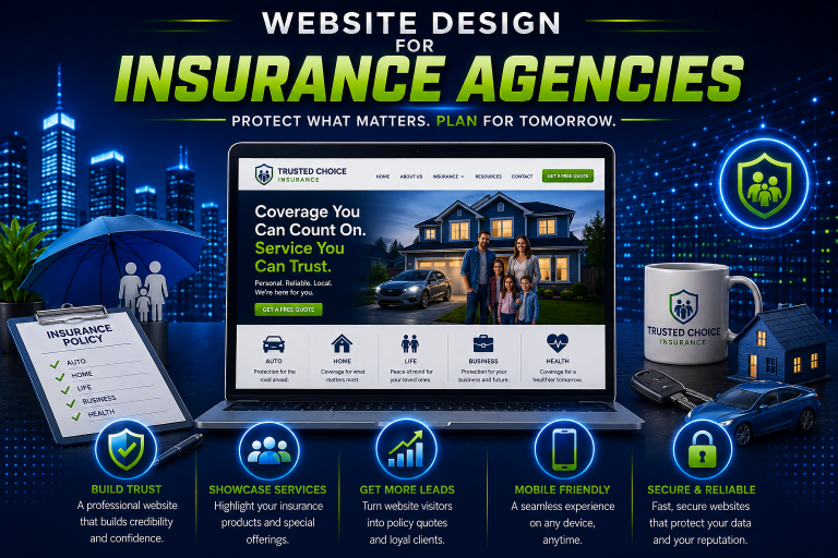 insurance agency websites