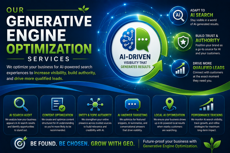 our generative engine optimization services