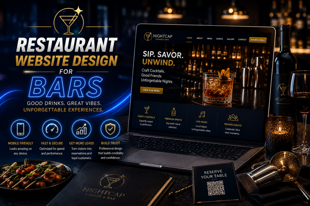 restaurant website design