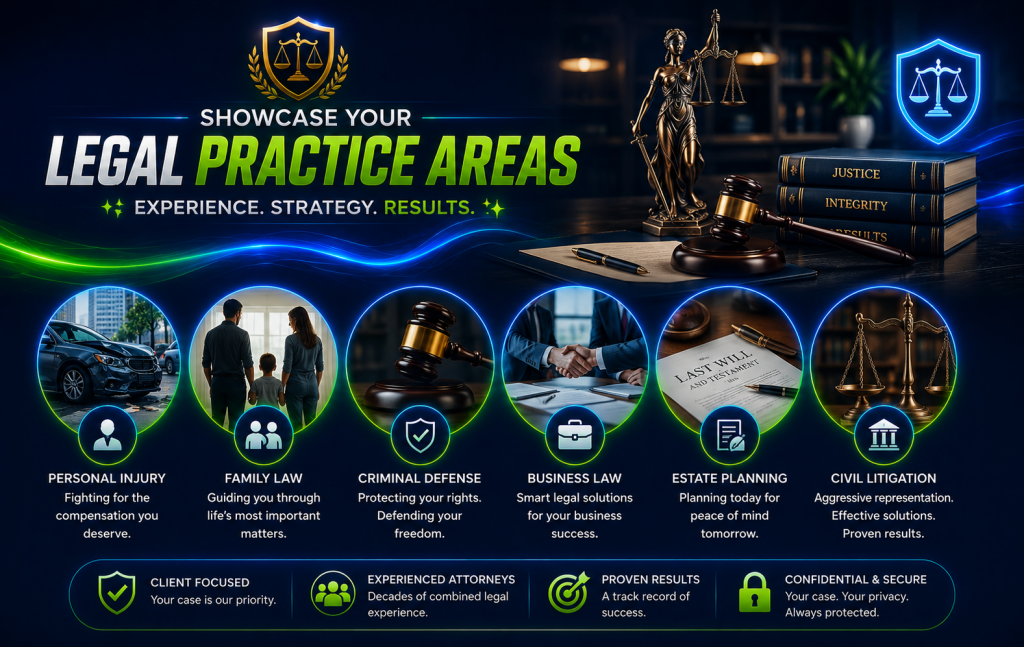 showcase your legal practice areas 2