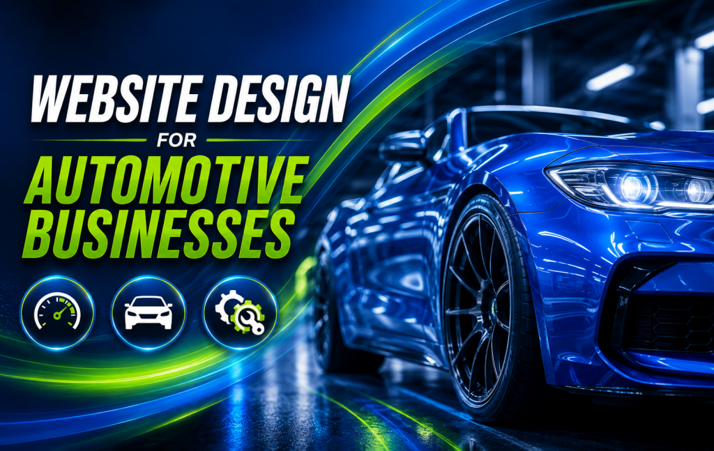 website design for automotive businesses