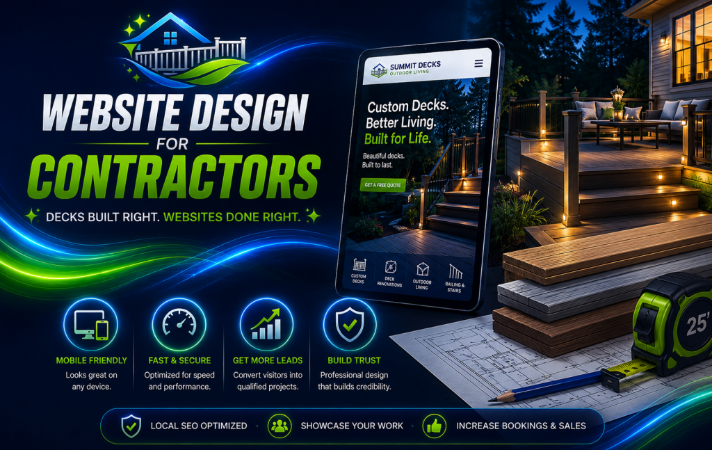 website design for contractors