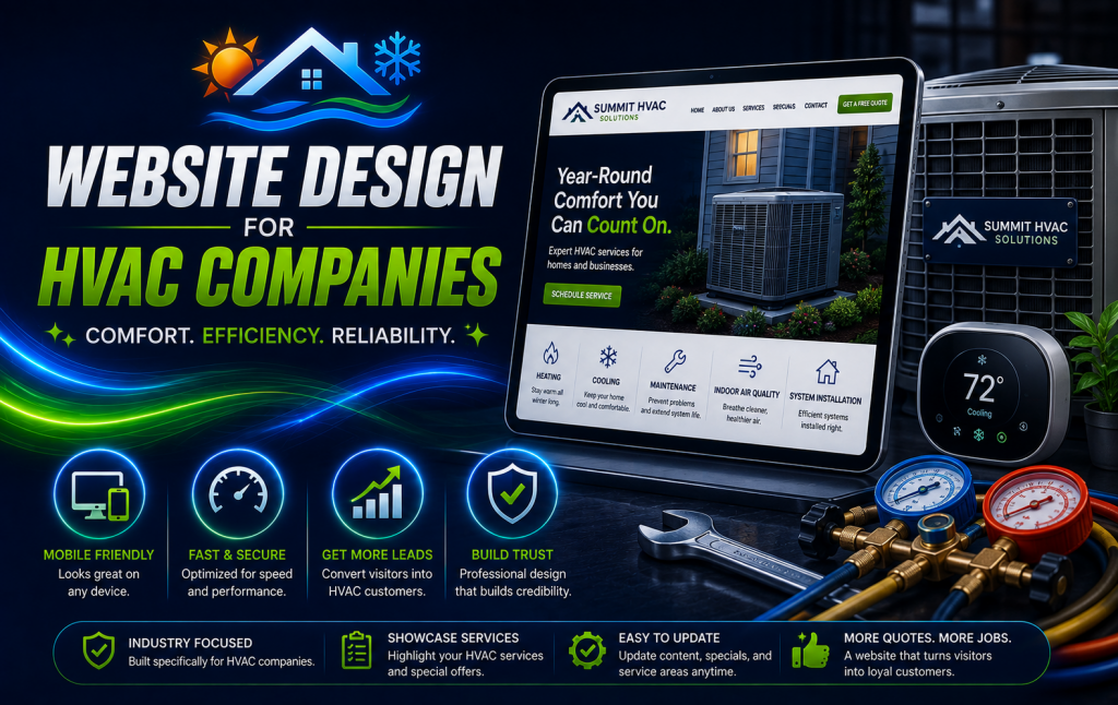 website design for hvac companies
